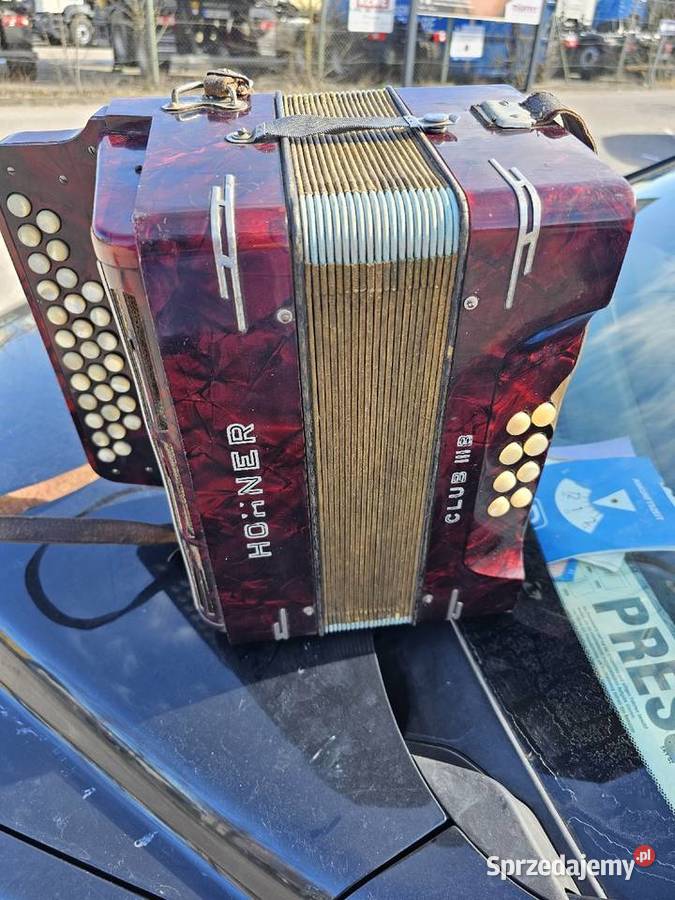 Harmonika HOHNER GUZIKOWA Instrumenty klawiszowe i MIDI Radom