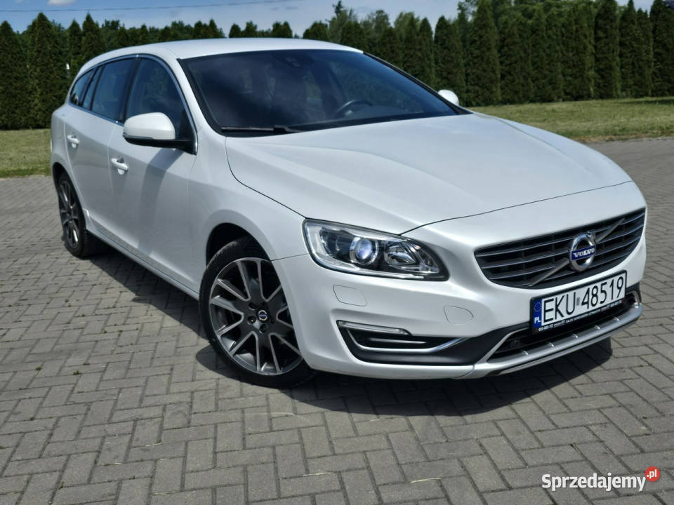 Volvo V60 20hdi NaviSerwisXenonyLedyBiała Kutno