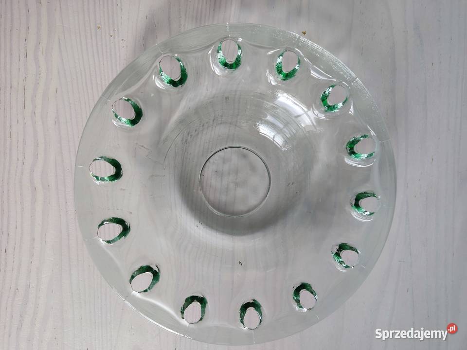 Patera misa szklana Couronne Co Ribbon Recycled Głuchołazy