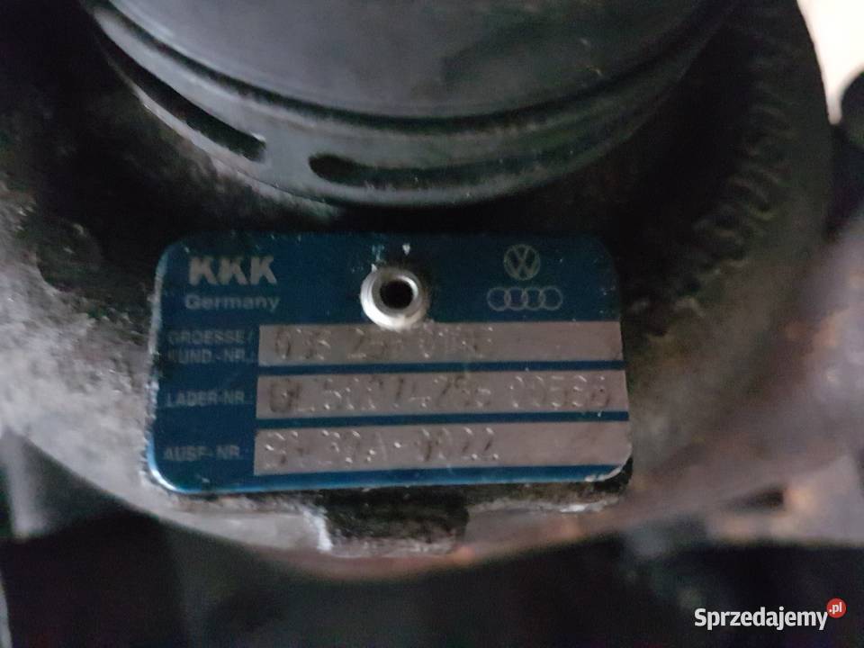 VW GOLF V CADDY 19TDI BJB TURBOSPREZARKA Turek