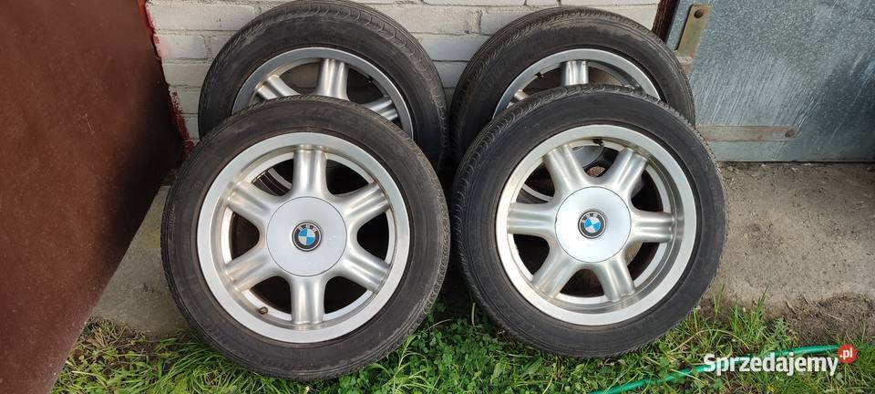 felgi bmw e30 4x100 15x7 kola opony 195 55 15 Głosków-Letnisko