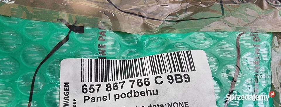 Osłona słupka tył prawa kanapy SKODA SCALA NOWA Podszybia