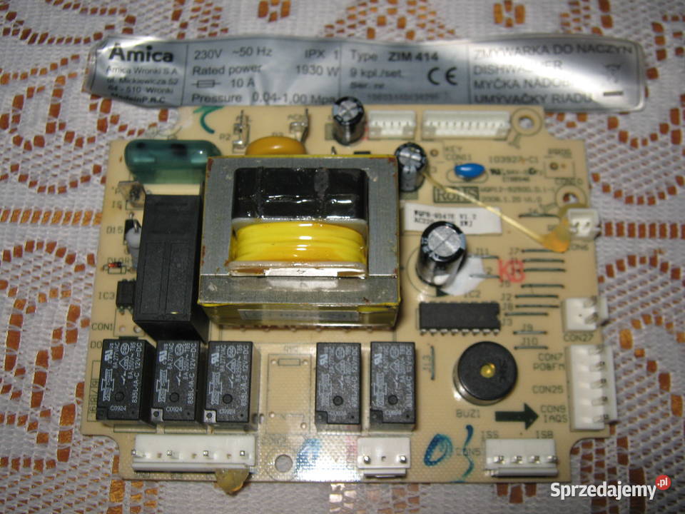 AMICA ZIM 414 WQP129250dd11 MODUŁ ZMYWARKI małopolskie Nowy Sącz sprzedam
