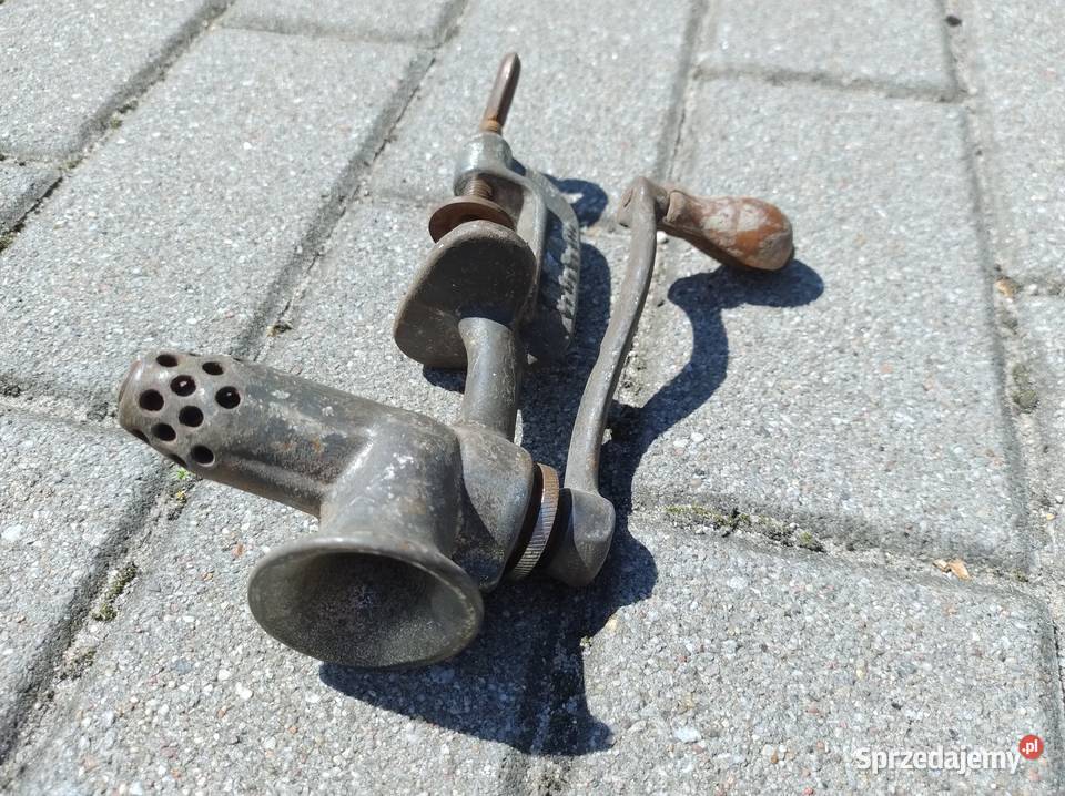 Stara maszynka do mielenia czosnku lata 20 30 sprzedam