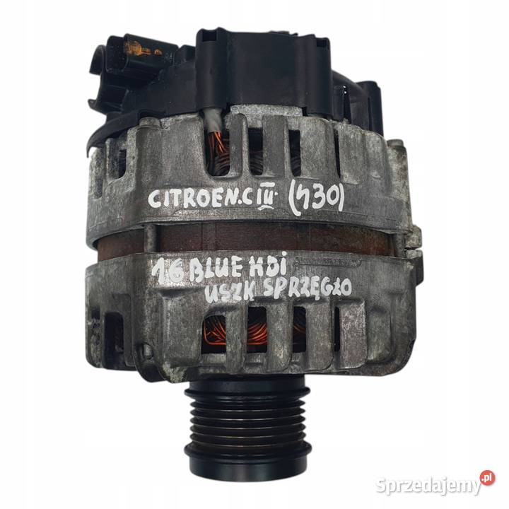 ALTERNATOR Citroen C3 III 16 BlueHDi 9810525380 Układ elektryczny silnika Chełm