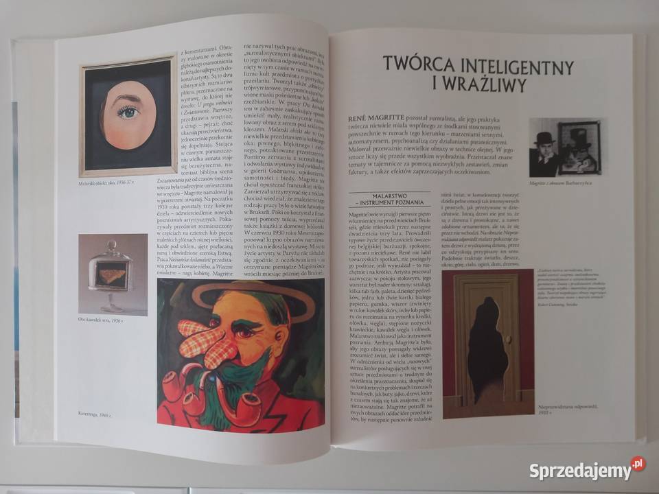 Sztuka Malarstwo Rene Magritte seria Oxford Kraków