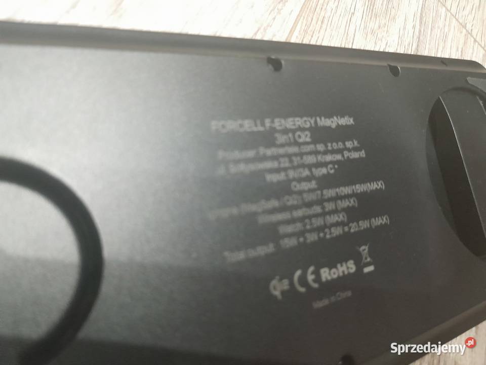 Ładowarka indukcyjna Forcell MagNetix 3w1 Ładowarki małopolskie Wieliczka