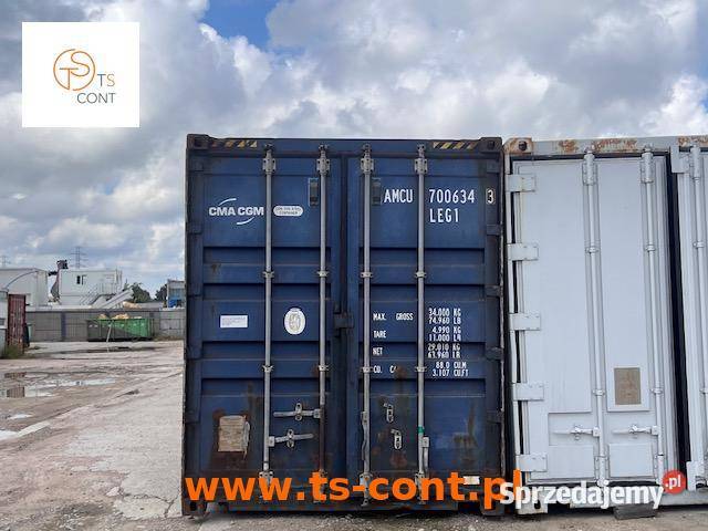 Kontener morski magazynowy budowlany 45 HC PW Lublin