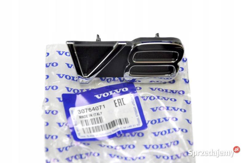 VOLVO S80 emblemat V8 na grill atrape 30764071 Akcesoria samochodowe Bielany Wrocławskie sprzedam