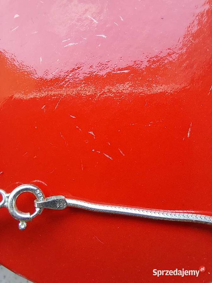 srebrna bransoletka długość 20 srebro 925 srebro wielkopolskie Poznań