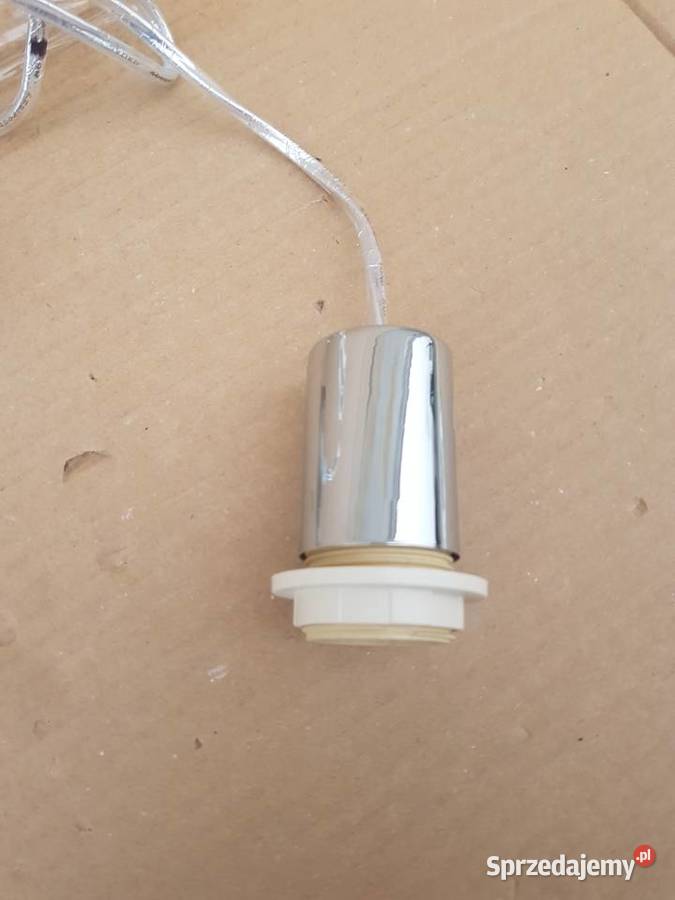 Zawieszenie do lampy na klosz abażur E27 CHROM Warszawa