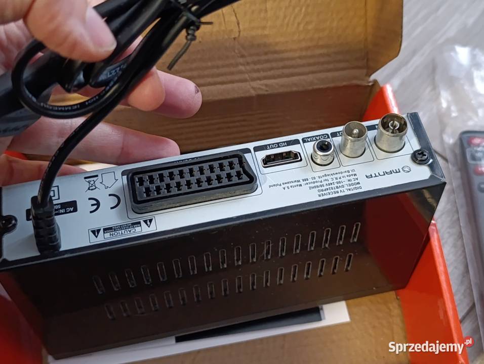 dekoder naziemnej telewizji cyfrowej Manta wielkopolskie Poznań