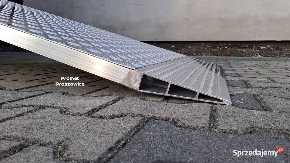 Rampa Aluminiowa 225x100 do 1200 Najazd Podjazd Proszowice