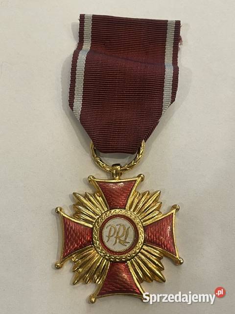 Medal Złoty Krzyż Zasługi PRL małopolskie Kraków sprzedam