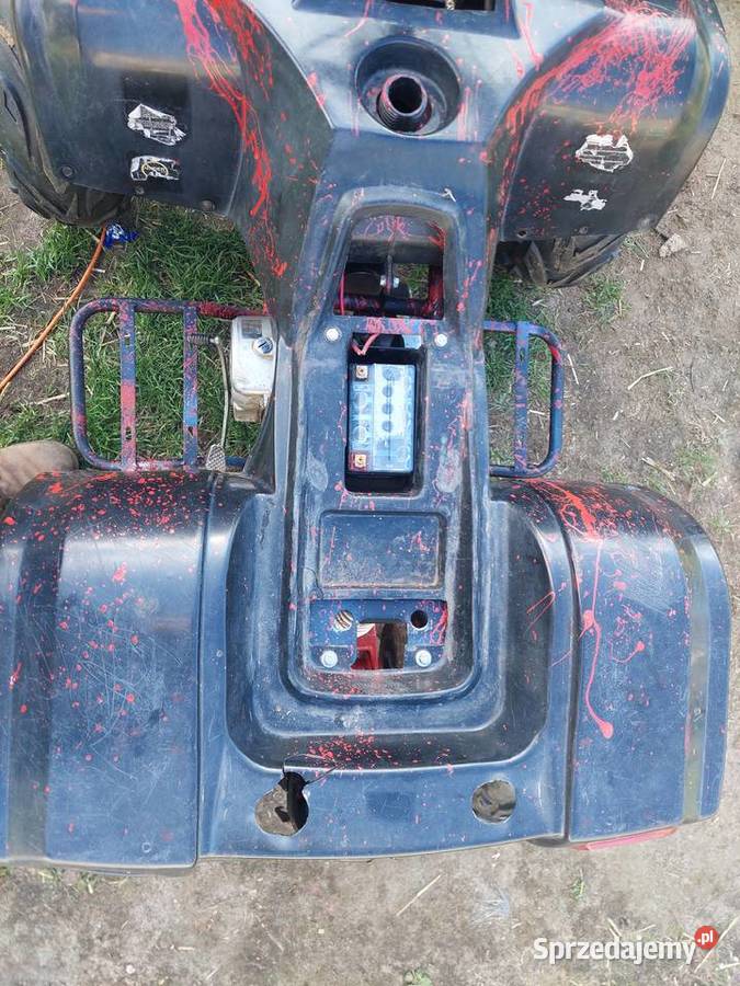 Quad 124cc bez elektroniki i z tłokiem do zmiany 10km Cecenowo