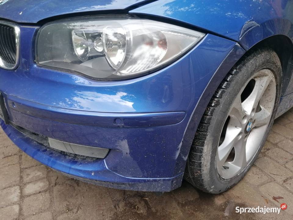 Zderzak przedni BMW E87 Lift Montegoblau osobowe Kętrzyn