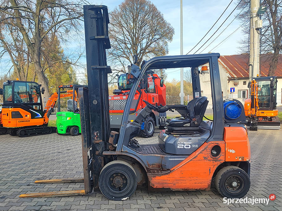 Wózek widłowy Toyota 028FGF20 2 t duplex 45 m Kęty