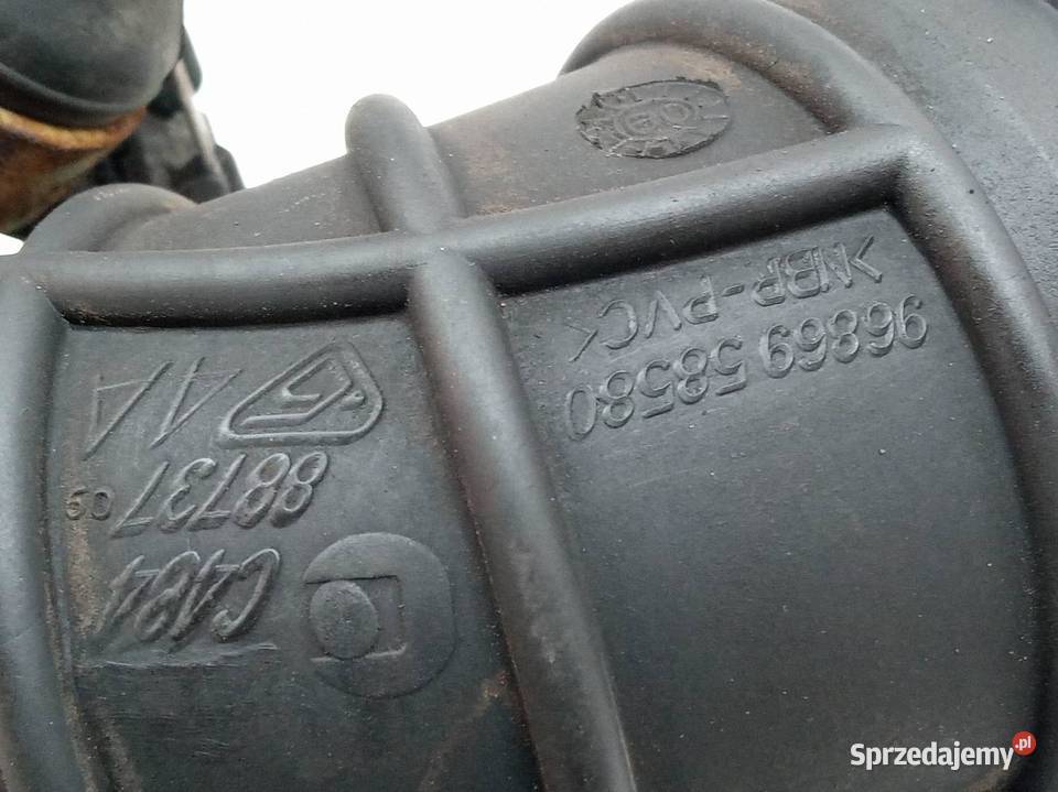 DOLOT POWIETRZA 9686958580 14 HDI Citroen Nemo I Przewody powietrza