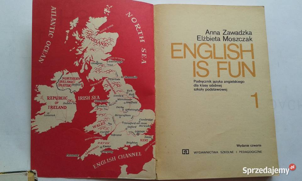 English is Fun cz1 i 2 Anna Zawadzka Elżbieta Książki do nauki języka obcego Gdynia