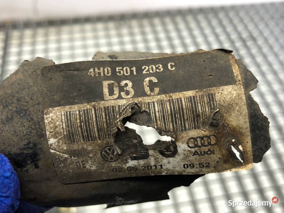 PÓŁOŚ LEWY TYŁ AUDI A8 D4 4H0501203C 42 351