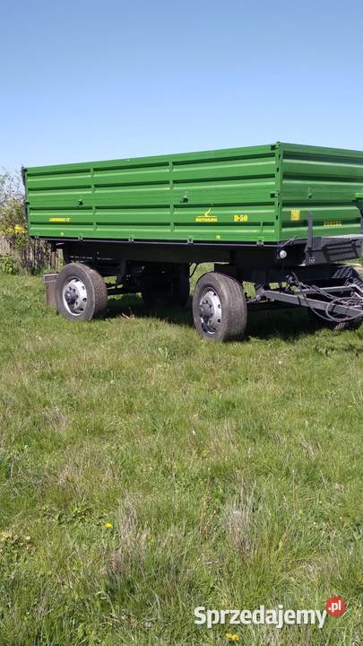 Autostan D50 przyczepa wywrot na 3 strony 6T Sycyna Północna