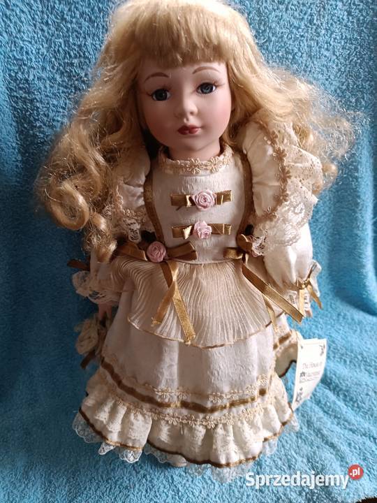 Porcelanowa Lalka Vintage The House of Valentina Lubartów sprzedam