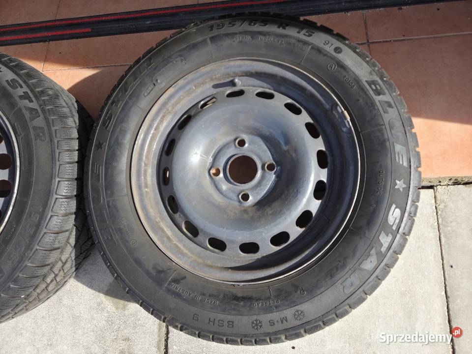 Koła zimowe 15 4x108 z oponami Blue Star Miłkowice