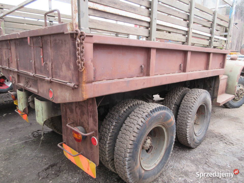 DIAMOND 6X6 WYCIĄGARKA KRAZ REO ZIS USA 10000kg Skrzynie Wąchock