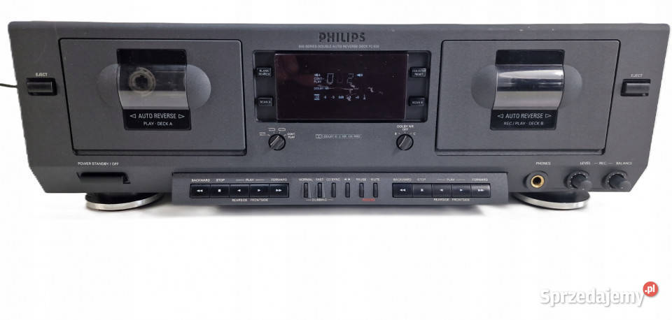 Magnetofon catette deck Philips FC 910 Magnetofony Międzychód sprzedam
