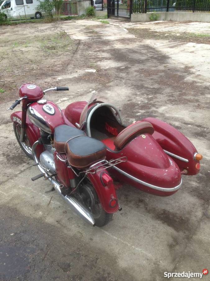 Jawa 250 353 1958 kosz Valorex 560 mazowieckie Otwock