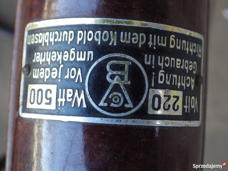 Odkurzacz niemiecki drgp III reich Września