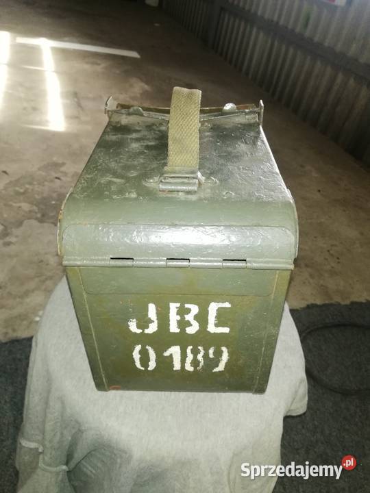 Skrzynka do amunicji ckm K 750Ural itp co tam Płock sprzedam