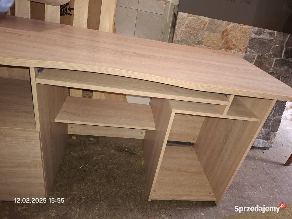 Duże Biurko z Miejscem na Komputer Biurka Zgorzelec