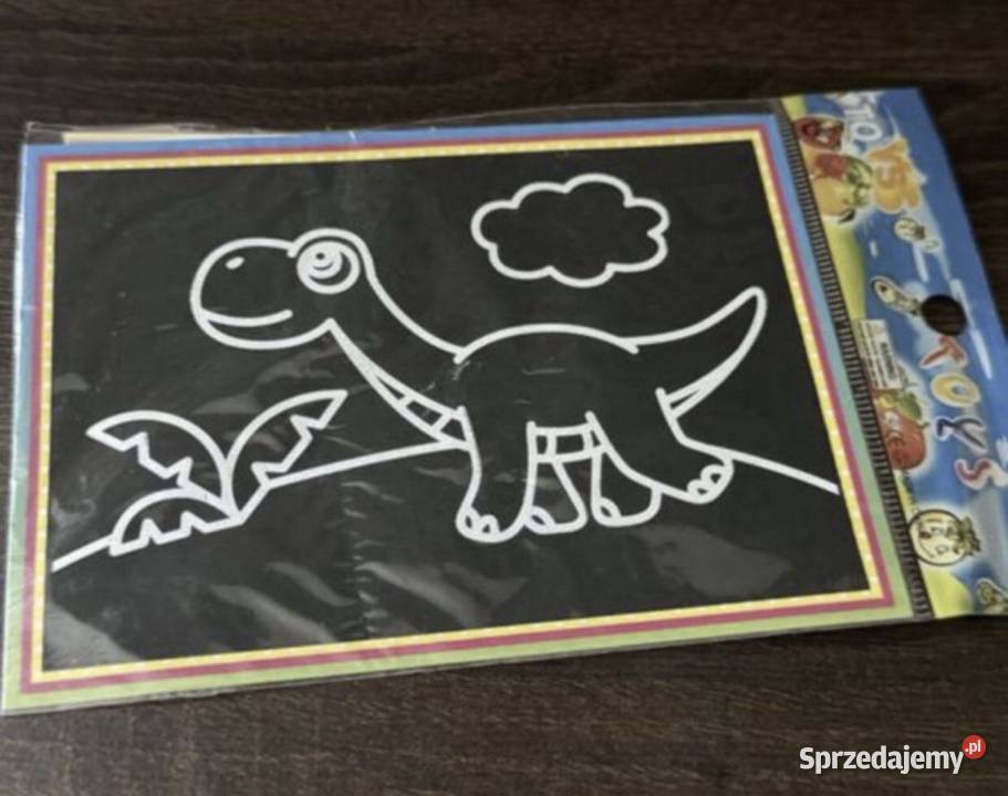 Wydrapywanka Dino i kwiatki Siemiatycze