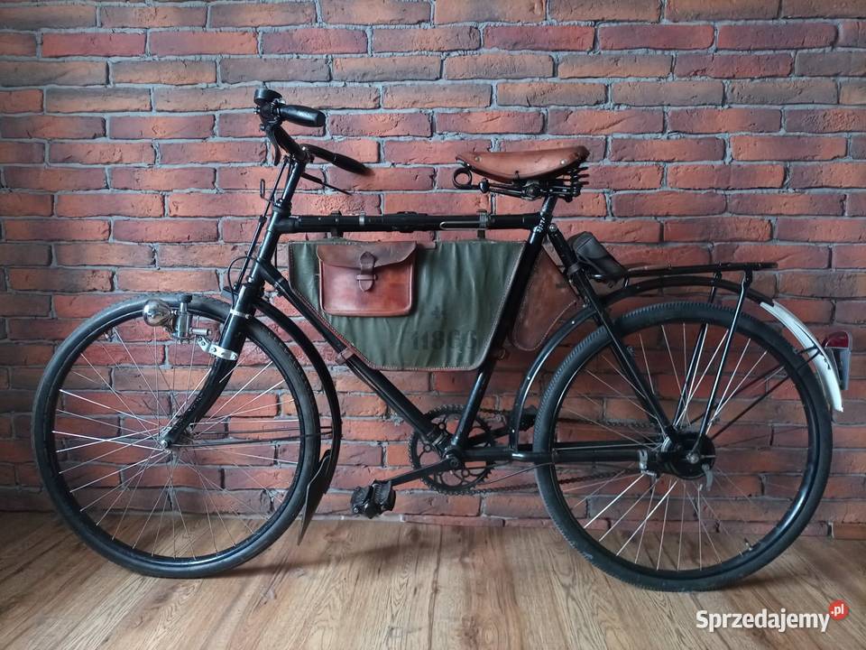 Zabytkowy Szwajcarski Rower Wojskowy Konin