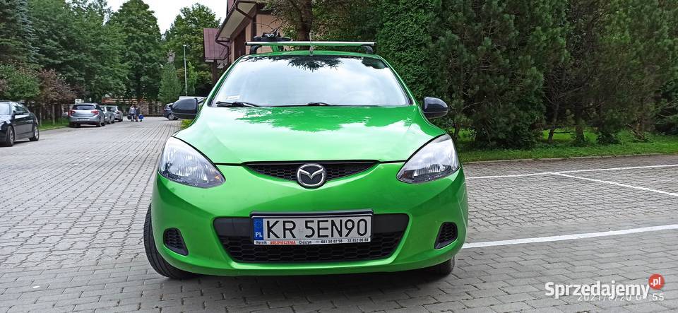 Mazda 2 2009 benzyna 90 bagażnik rowerowy Zakopane