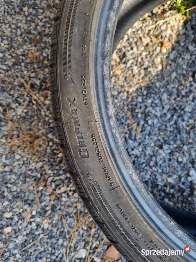 Opony zimowe 19 Gripmax 235 Garliczka sprzedam