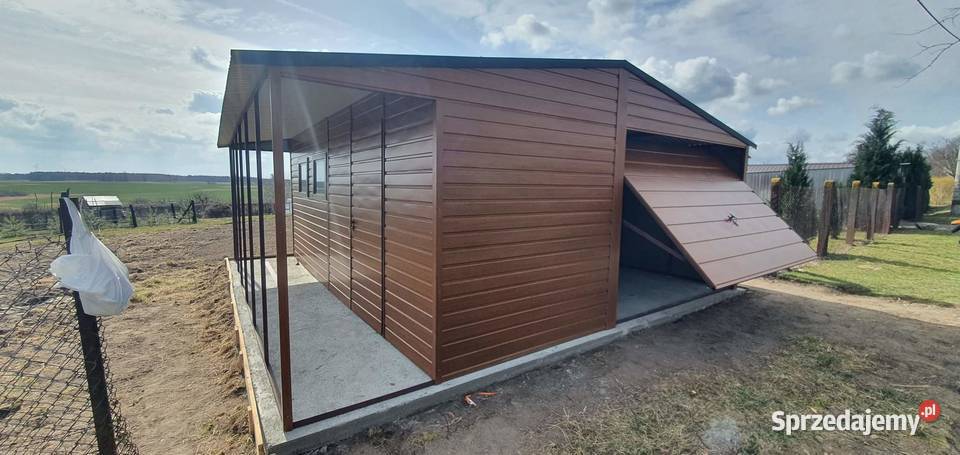 Producent garaży blaszanych profil zamknięty Gdańsk