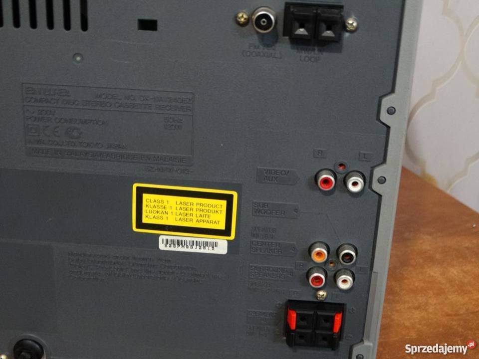 Wieża Aiwa pilot mocna i sprawna WYSYŁKA Jasło sprzedam