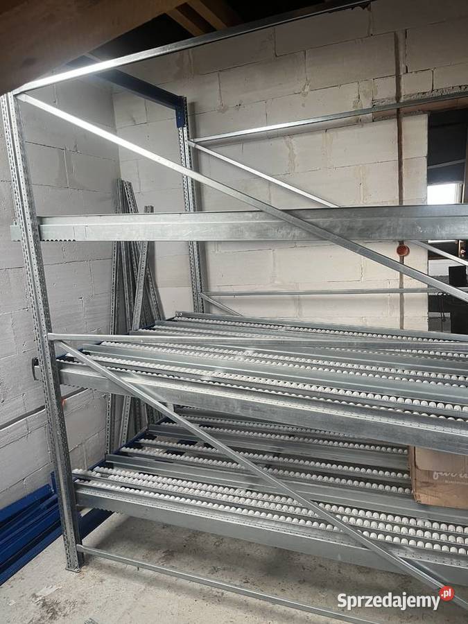 Regał BITO Metalowy Rolkowy Magazynowanie Wierzbna