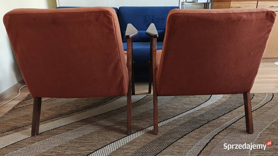 2 fotele z PRL gruntownej renowacji Sanok