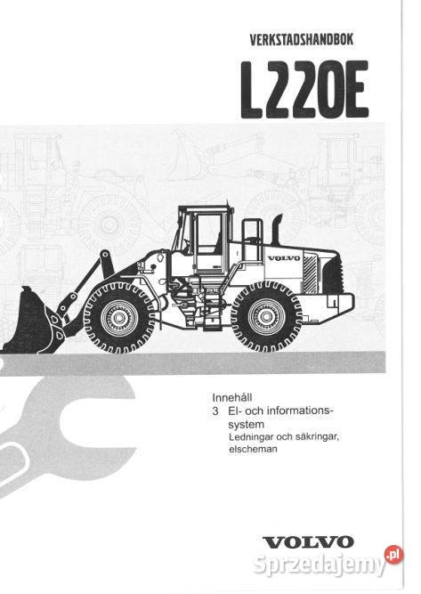Volvo L220E VHB instrukcja naprawy świętokrzyskie Kielce