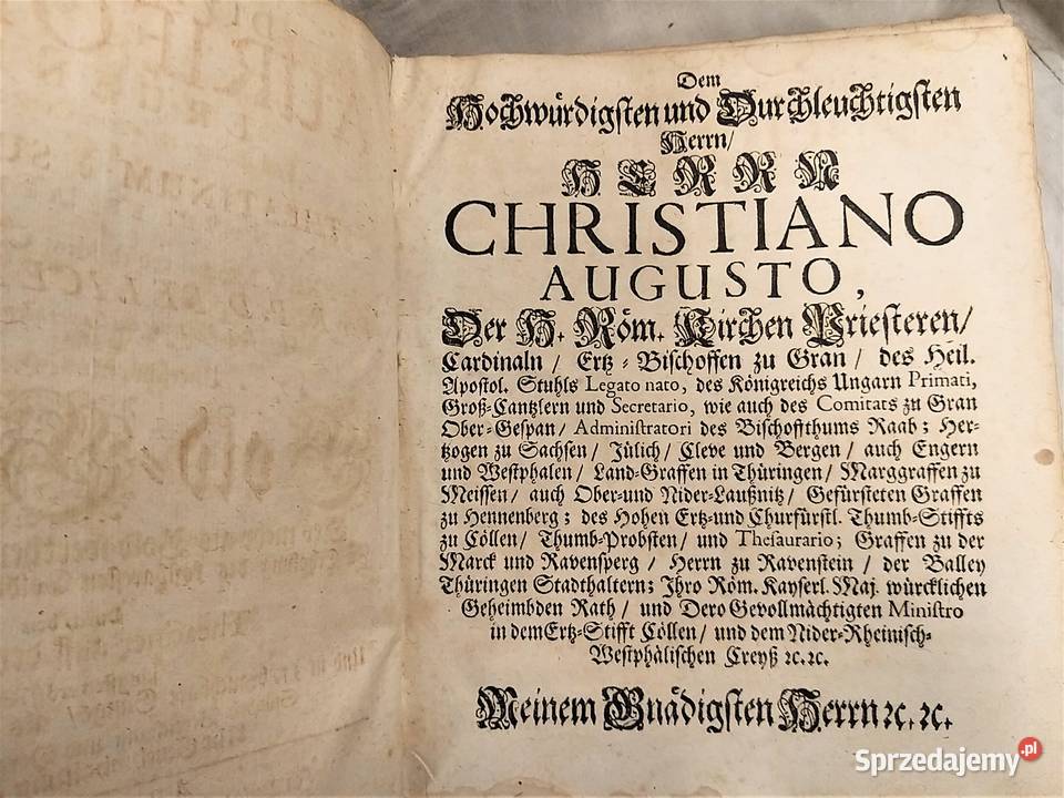 Aurifodina kopalnia złota Dzieło teologiczne F Warszawa sprzedam