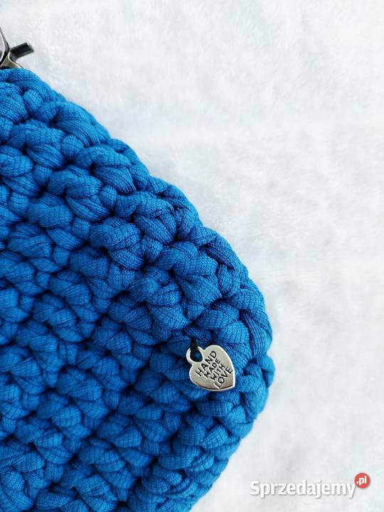 Torba crochet na ramię Baguette ręcznie robiona Piotrków Trybunalski