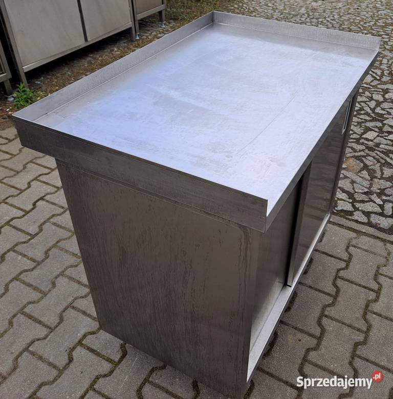 STÓŁ Z SZAFKĄ DRZWI SUWANE 906085 SN