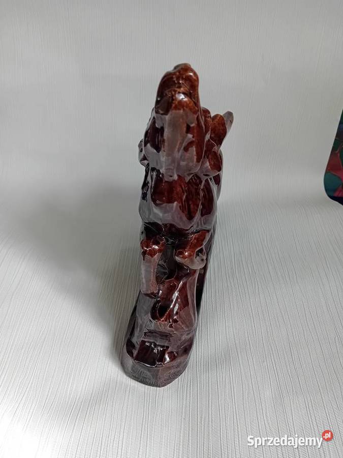Zegar Kominkowy Porcelanowy Antyki Elbląg