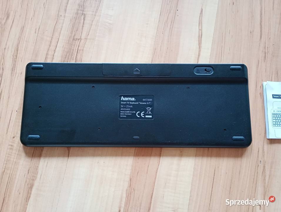 klawiatura Hama Smart TV Keyboard Uzzano 31 zachodniopomorskie Szczecin sprzedam
