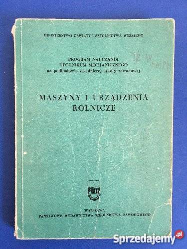MASZYNY I URZĄDZENIA ROLNICZE FA sprzedam
