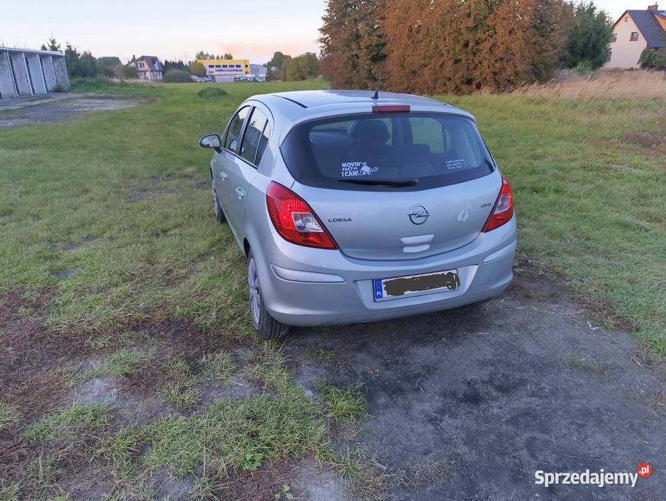 Opel Corsa 13 D oszczędny długie opłaty 2012r poduszka powietrzna Zamość
