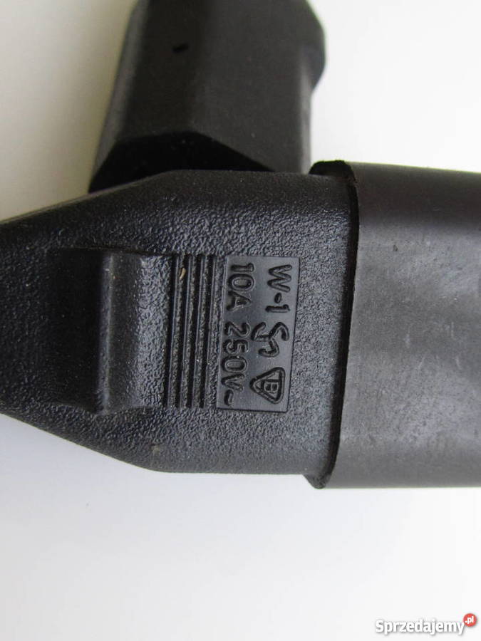 Złącze zasilające W1 wtyk męskie 10A 250VAC Olecko